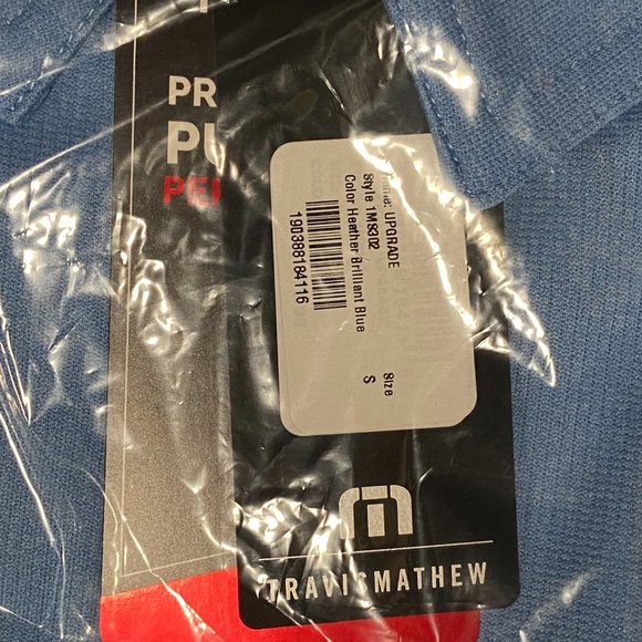 Travis Mathew Golf Polo - Blue - Picture 3 of 8